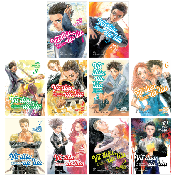 Bộ Combo Manga - Vũ Điệu Rực Lửa - Welcome To The Ballroom: Tập 1 - 10 (Bộ 10 Tập)