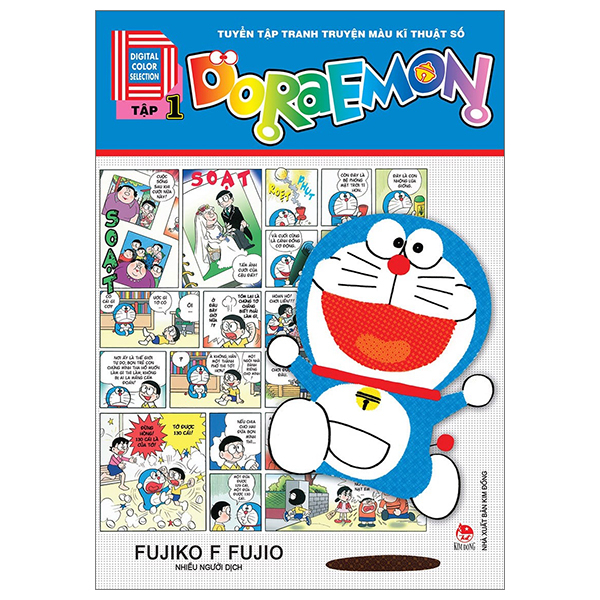 bộ doraemon - tuyển tập tranh truyện màu kĩ thuật số - tập 1 (tái bản 2023)