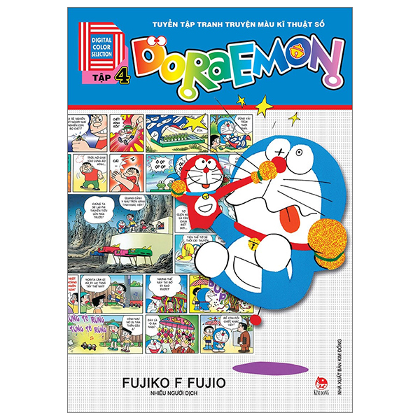 bộ doraemon - tuyển tập tranh truyện màu kĩ thuật số - tập 4 (tái bản 2023)