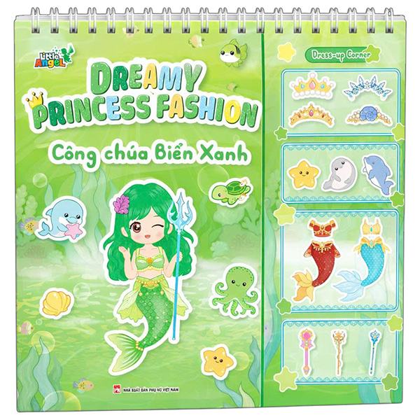 Bộ Dreamy Princess Fashion - Công Chúa Biển Xanh