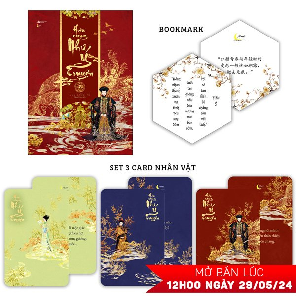 Bộ Hậu Cung Như Ý Truyện - Tập 4 - Bản Đặc Biệt - Bìa Cứng - Tặng Kèm Bookmark Lục Giác Bồi Cứng + 3 Card Nhựa Hình Nhân Vật