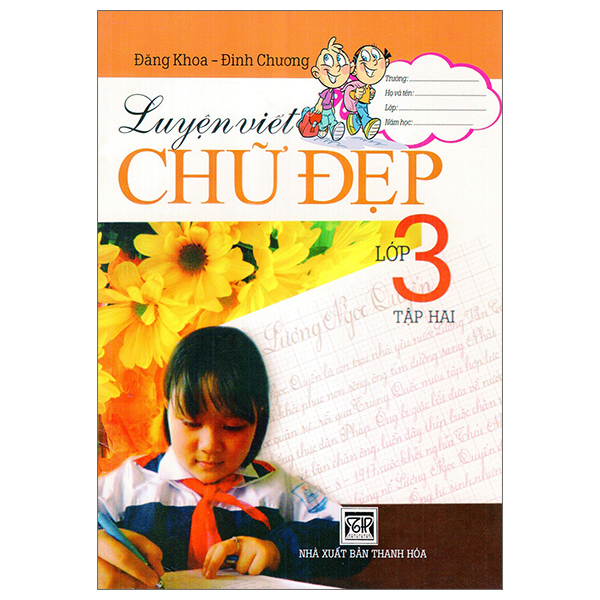 bộ luyện viết chữ đẹp lớp 3 - tập 2