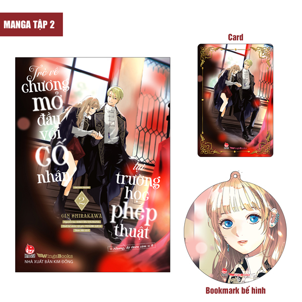 Bộ [Manga] Trở Về Chương Mở Đầu Với Cố Nhân Tại Trường Học Phép Thuật (Nhưng, Độ Thiện Cảm Bằng 0) - Tập 2 - Tặng Kèm Card + Bookmark