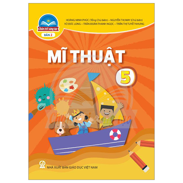 Bộ Mĩ Thuật 5 - Bản 2 (Chân Trời) (Chuẩn)