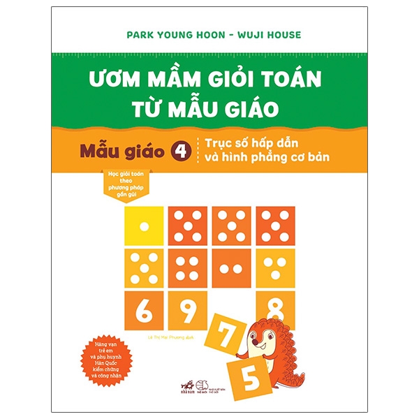 bộ ươm mầm giỏi toán từ mẫu giáo - mẫu giáo 4 - trục số hấp dẫn và hình phẳng cơ bản