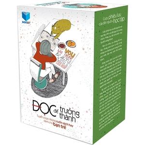 đọc để trưởng thành - tuyển chọn những cuốn sách hay dành cho bạn trẻ (hộp 5 cuốn) - tái bản