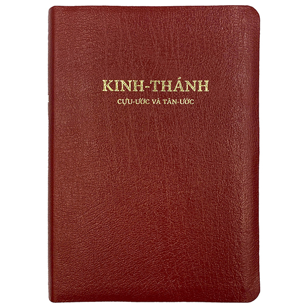 Kinh Thánh - Cựu Ước Và Tân Ước - Bìa Da - Màu Đỏ