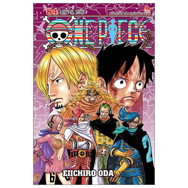one piece - tập 84 - luffy vs. sanji (tái bản 2025)